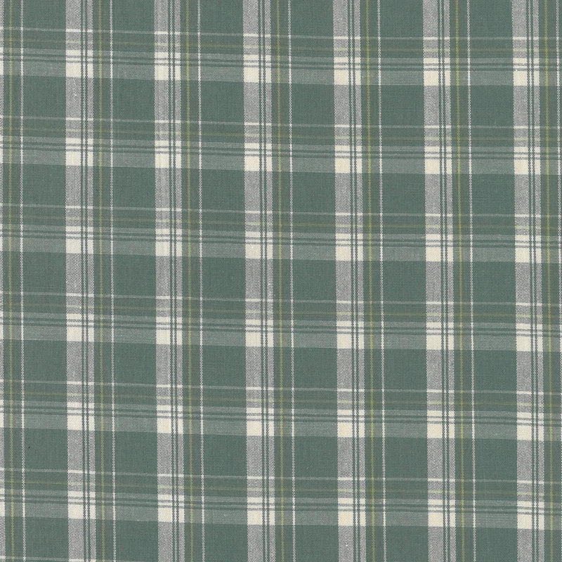 Wrangler Mens George Strait Green Plaid Long Sleeve Shirt
