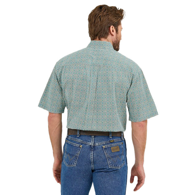 Wrangler George Strait Turquoise Short Sleeve Shirt