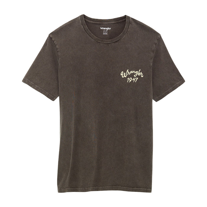 Wrangler Men's Ganache Cowboy Skull Tee