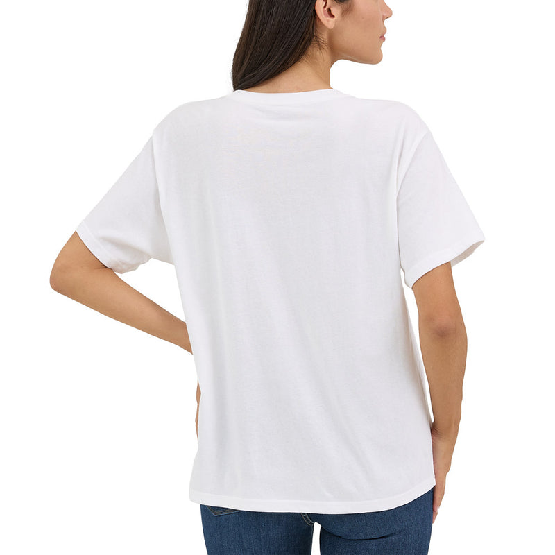 Wrangler Women's Girlfriend White Roper Tee