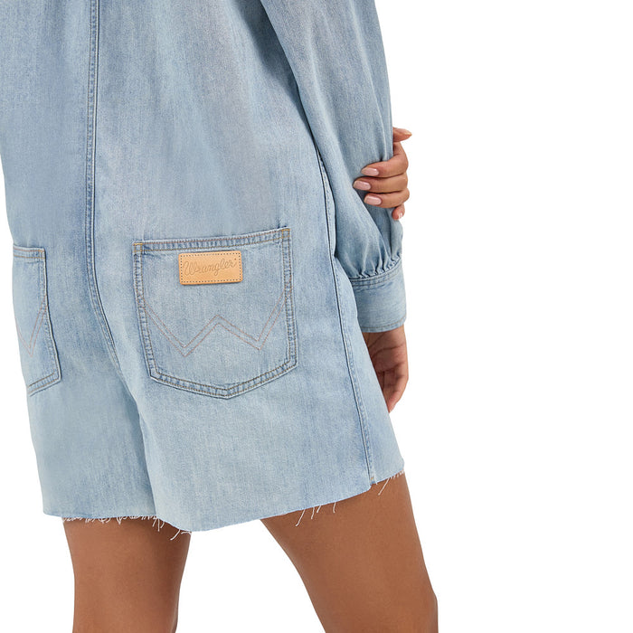 Wrangler Modern Palue Blue Heritage Playsuit