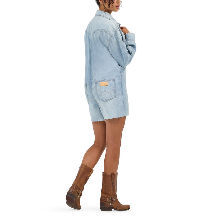 Wrangler Modern Palue Blue Heritage Playsuit