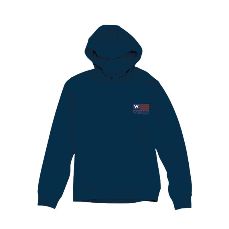 Wrangler Men's American Flag Graphic Hoodie
