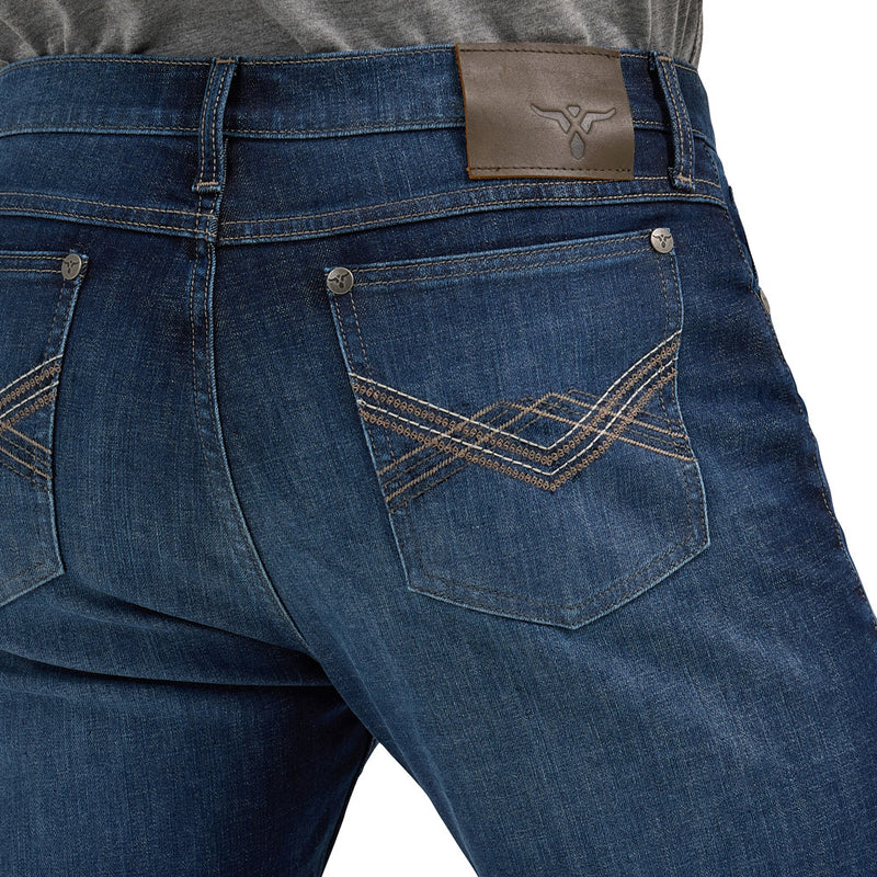Wrangler Men's Brockton 44 Slim 20X Jeans