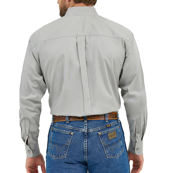 Wrangler Men's George Strait Grey Shirt