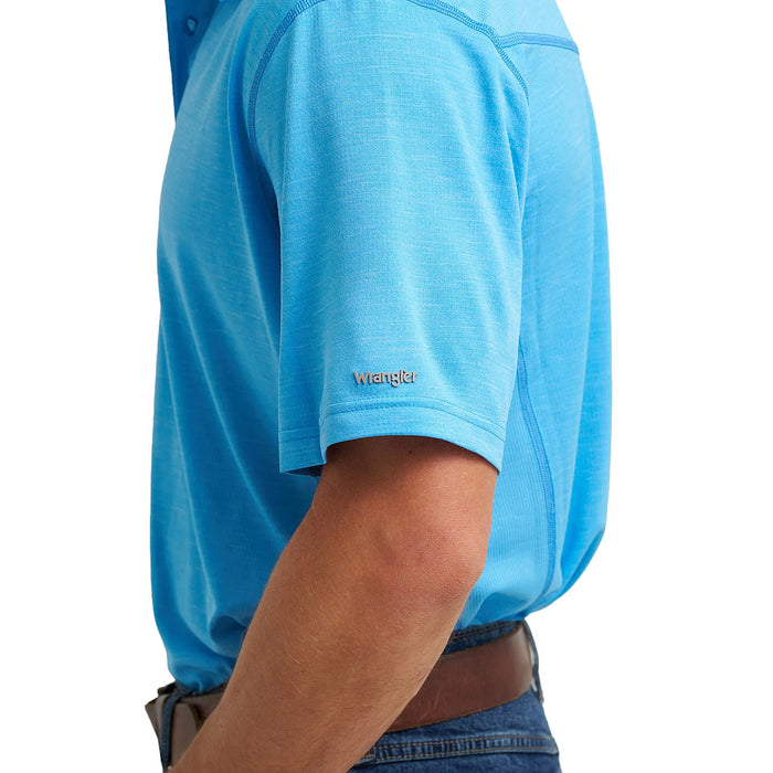 Wrangler Men's Blue Performance Polo