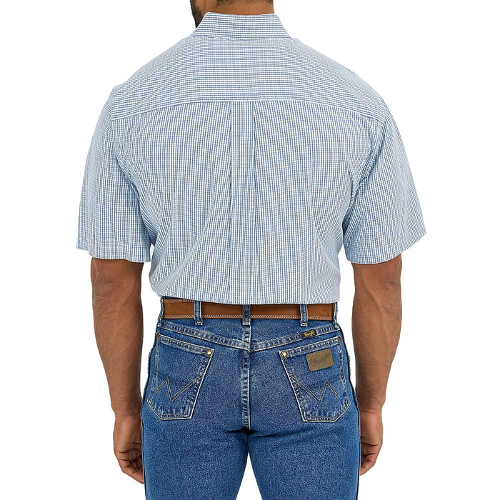 Wrangler Men's George Strait Blue Shirt