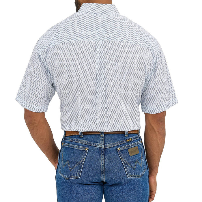 Wrangler Mens George Strait Blue Shirt