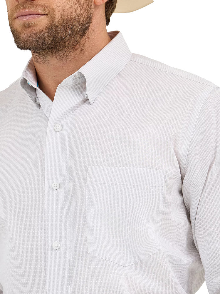 Wrangler Men's Cody Johnson Grey Shirt