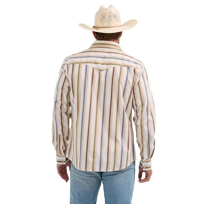 Wrangler Men's Multi Stripe Retro Shirt