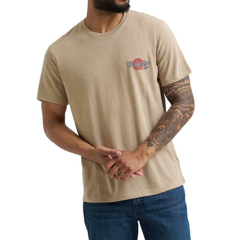 Wrangler Men's American Original Trench Coat Tee Shirt