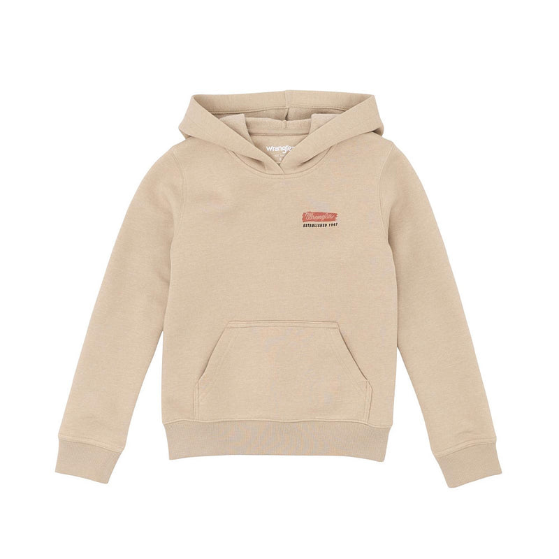 Wrangler Boy's Trench Coat Long Live Cowboys Hoodie