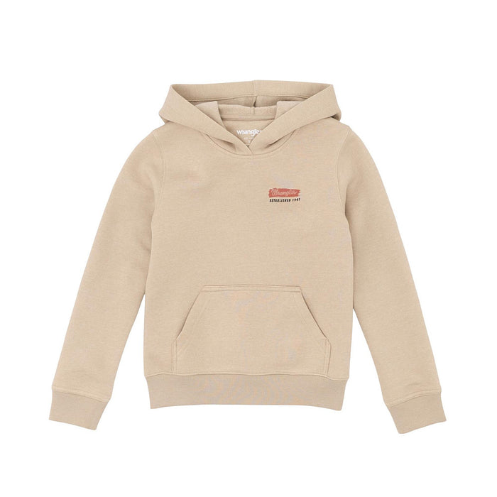 Wrangler Boy's Trench Coat Long Live Cowboys Hoodie