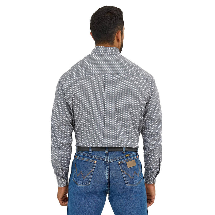 Wrangler Men's Grey Bucking Cancer Shirt