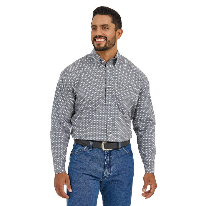 Wrangler Men's Grey Bucking Cancer Shirt