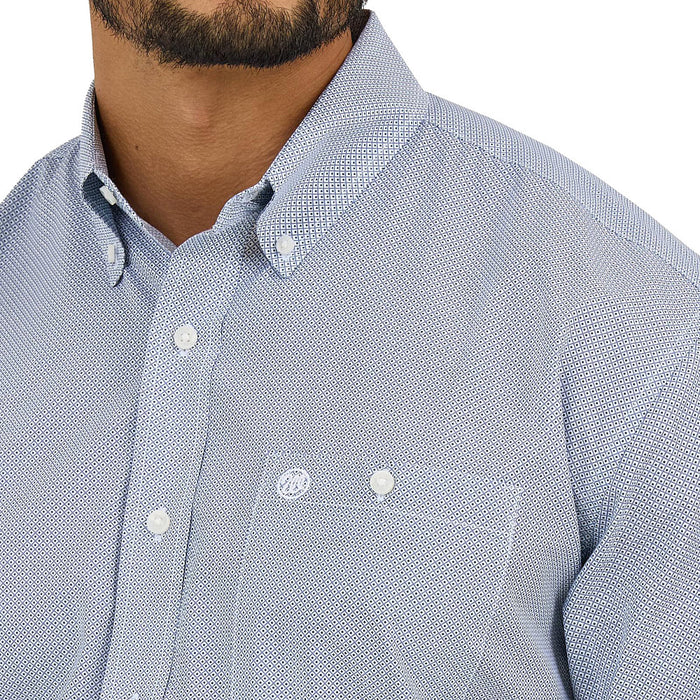 Wrangler Men's Classic Blue Shirt