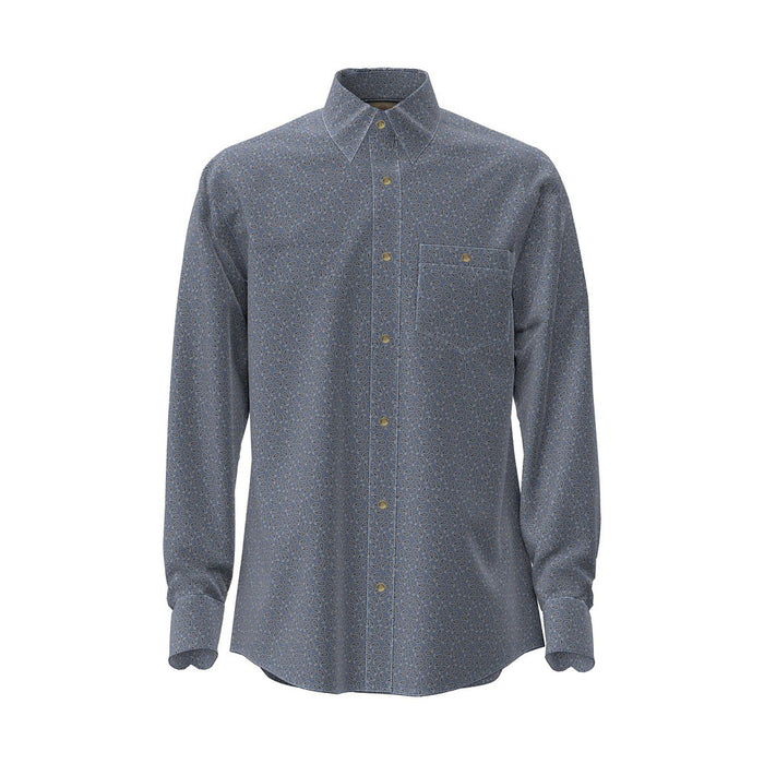 Wrangler Men's Navy Paisley Classic Shirt