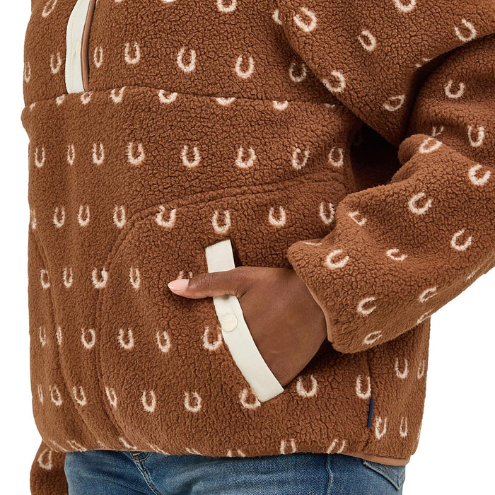 Wrangler Women's Horseshoe Sherpa Pullover