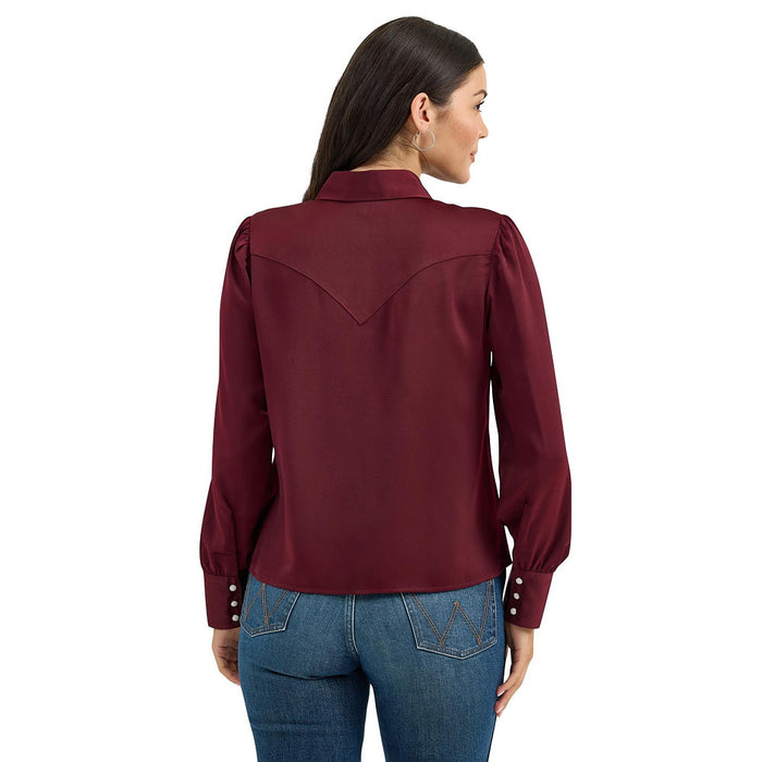 Wrangler Women's Retro Vintage Snap Port Shirt