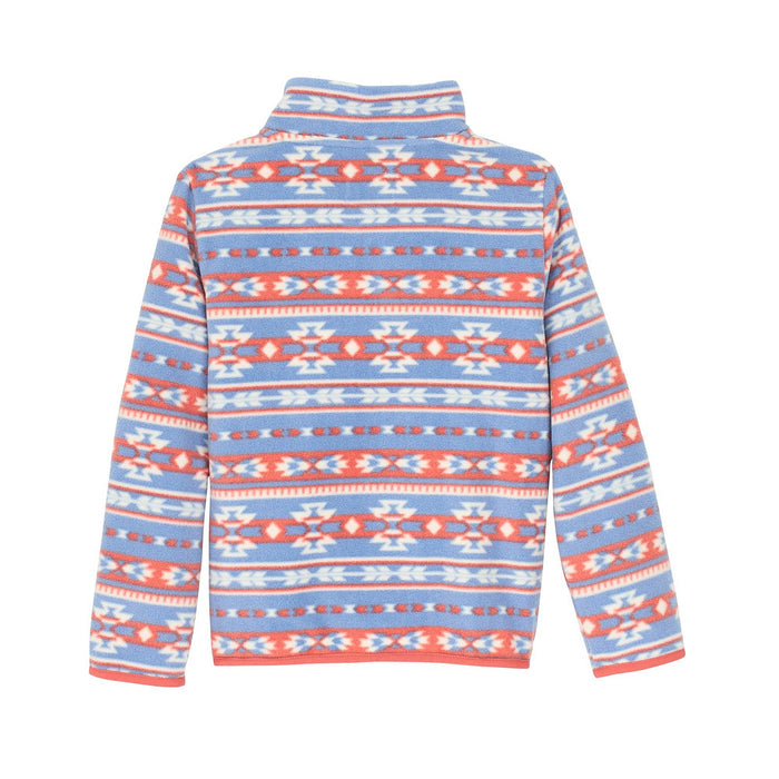 Wrangler Girl's Blue Sherpa Pullover