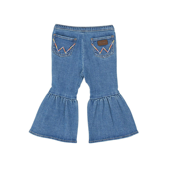 Wrangler Infant Girl's Reign Pull Up Flare Jeans