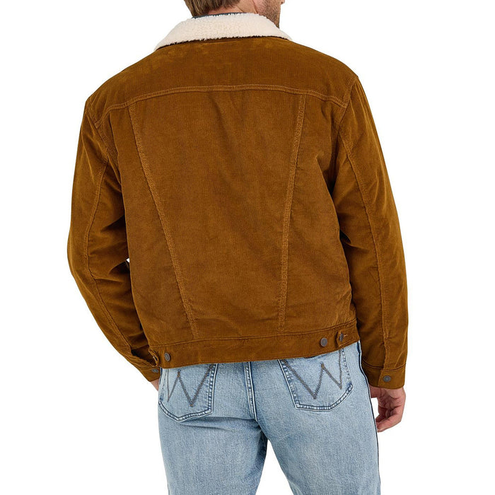 Wrangler Men's Monks Robe Sherpa Corduroy Jacket