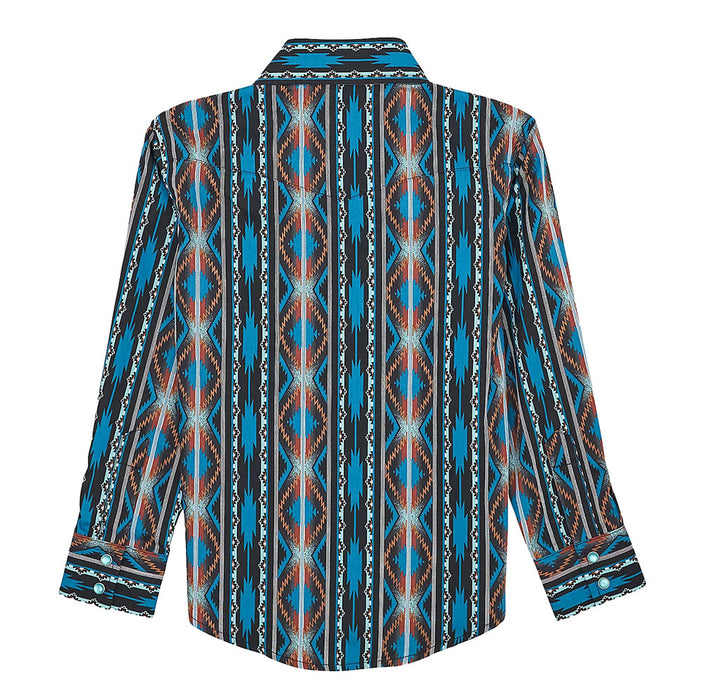 Wrangler Boy's Checotah Western Snap Shirt