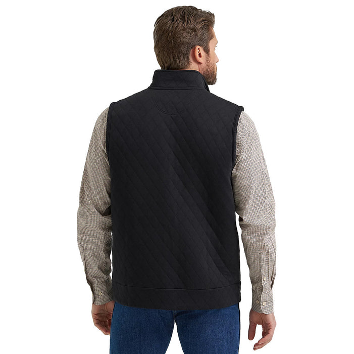 Wrangler Men's George Strait Black Vest