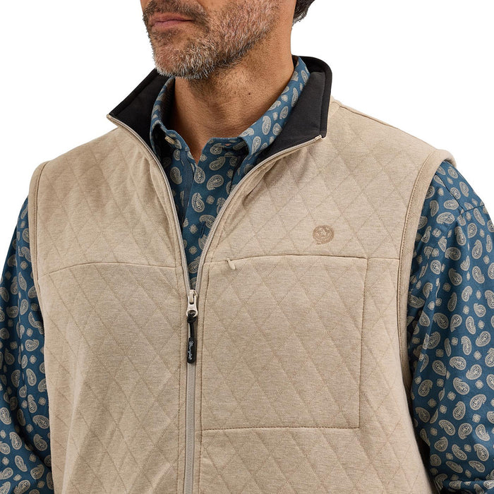 Wrangler Men's George Strait Tan Vest
