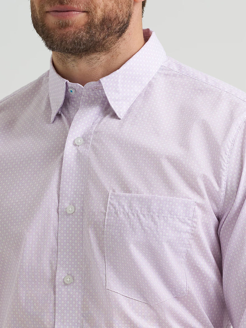 Wrangler Men's Cody Johnson Long Sleeve Button Down Shirt