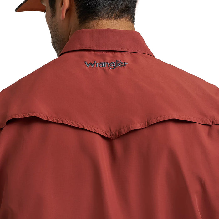 Wrangler Men's Rust Performance Shirt