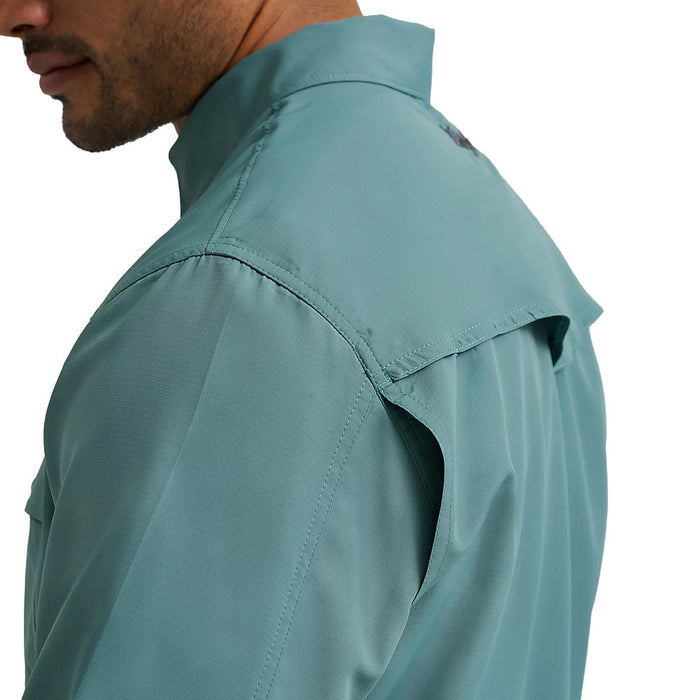 Wrangler Men's Pine Long Sleeve Performance Shirt