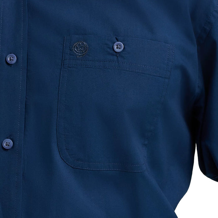 Wrangler Men's George Strait Navy Shirt