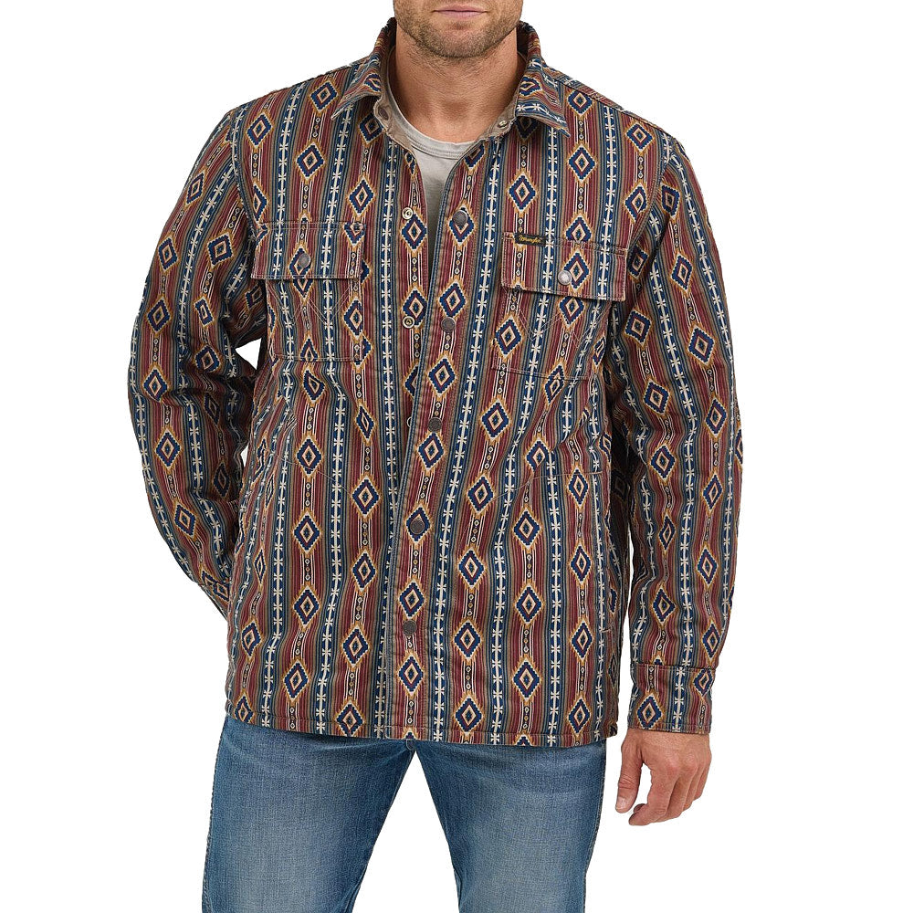 Wrangler Men's Chocolate Lined Reversible Jacket