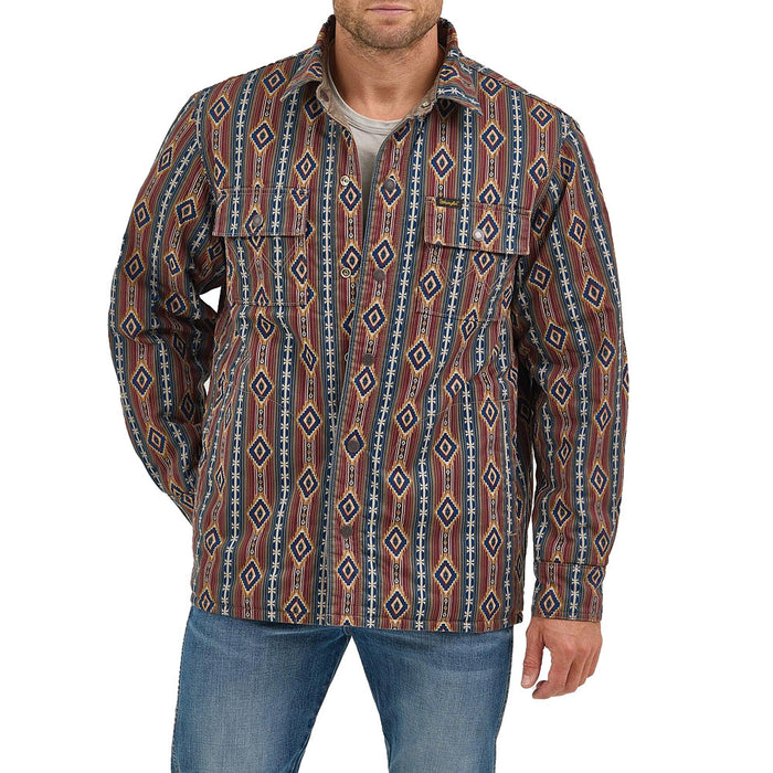 Wrangler Men's Chocolate Lined Reversible Jacket