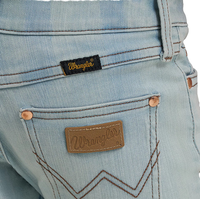 Wrangler Lainey Wilson Girls Bleach Boot Hugger Jeans