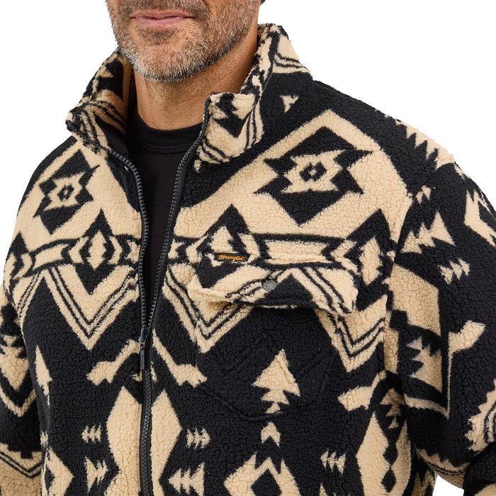 Wrangler Western Men Full Zip Sherpa
