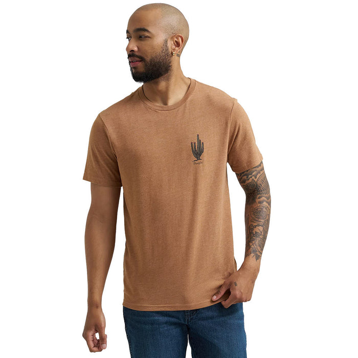 Wrangler Men's Tabaco Graphic Tee Shirt