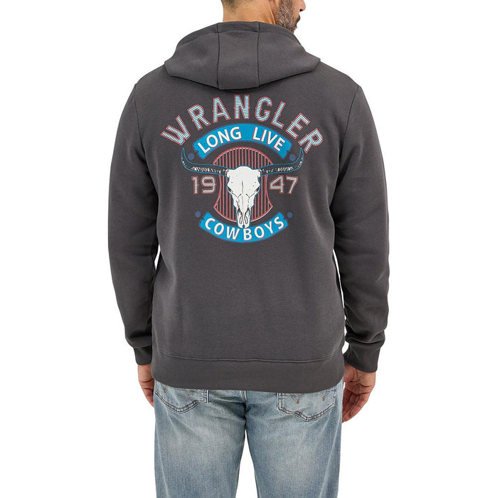 Wrangler Men's Charcoal 1947 Hoodie
