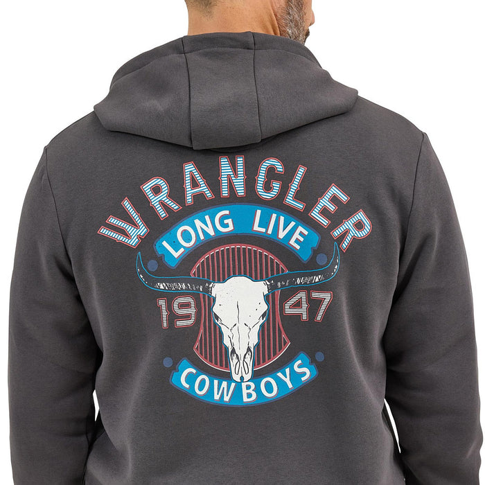 Wrangler Men's Charcoal 1947 Hoodie