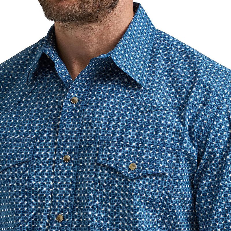 Wrangler Men's 20X Blue Shirt
