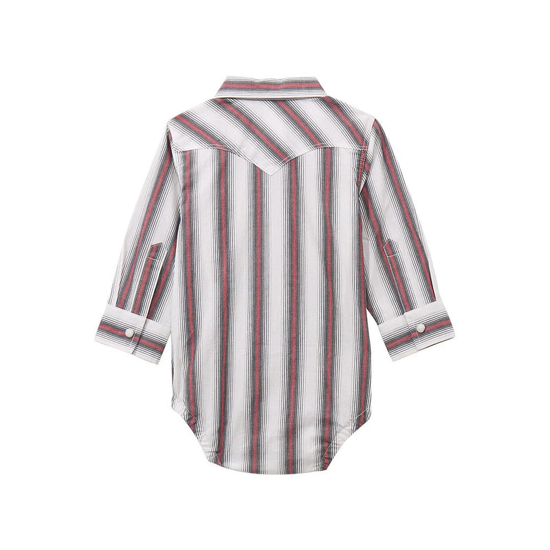 Wrangler Baby Boy's White Striped Onesie