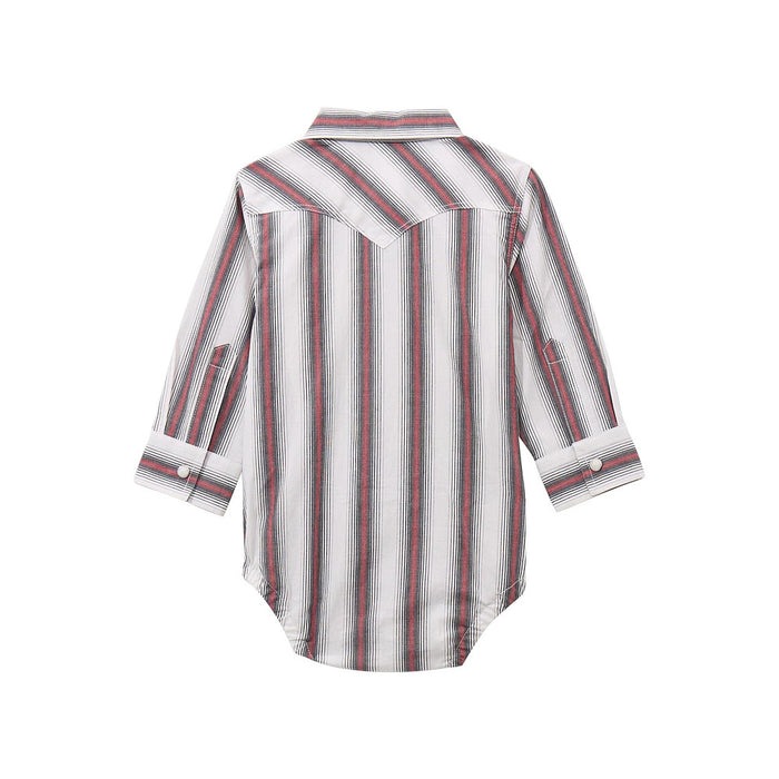 Wrangler Baby Boy's White Striped Onesie