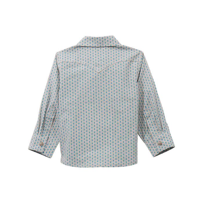 Wrangler Baby Boy's Blue Long Sleeve Shirt