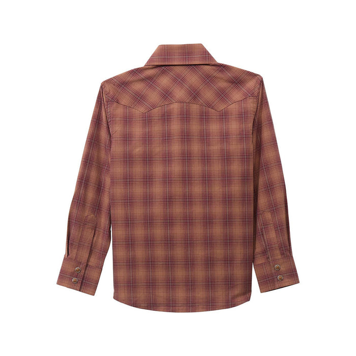 Wrangler Boy's Retro Rawhide Long Sleeve Shirt