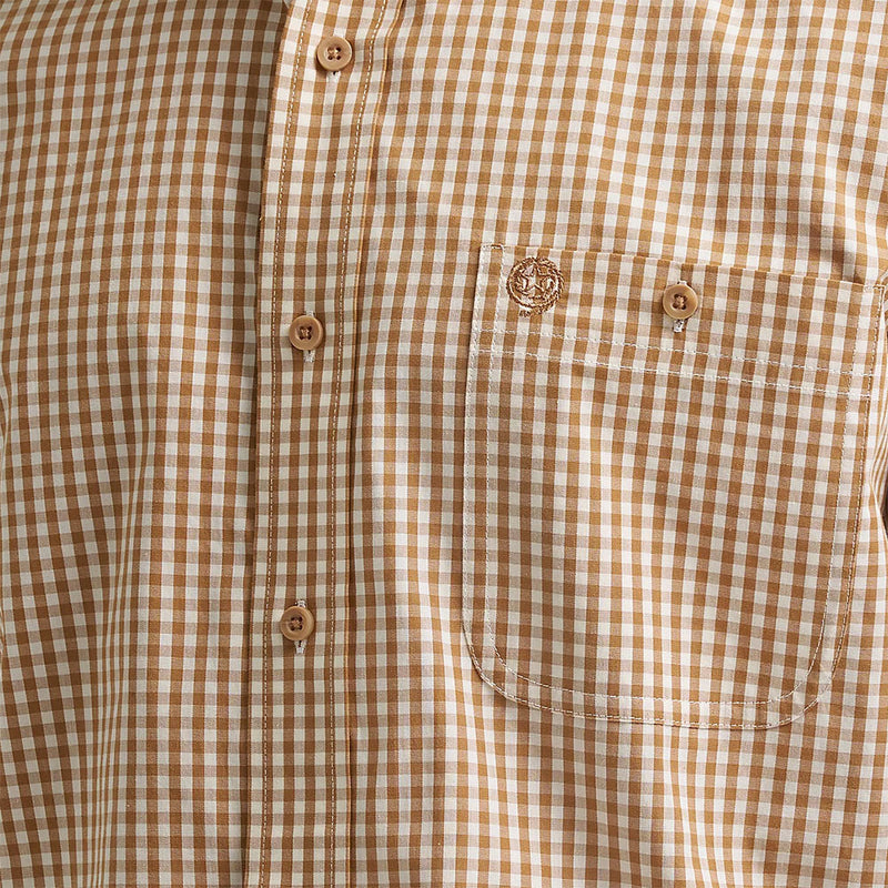 Wrangler George Strait Long Sleeve Button Down One Pocket Shirt