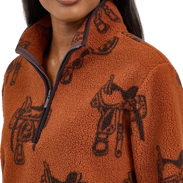 Wrangler Women's Retro Horse Quarter Zip