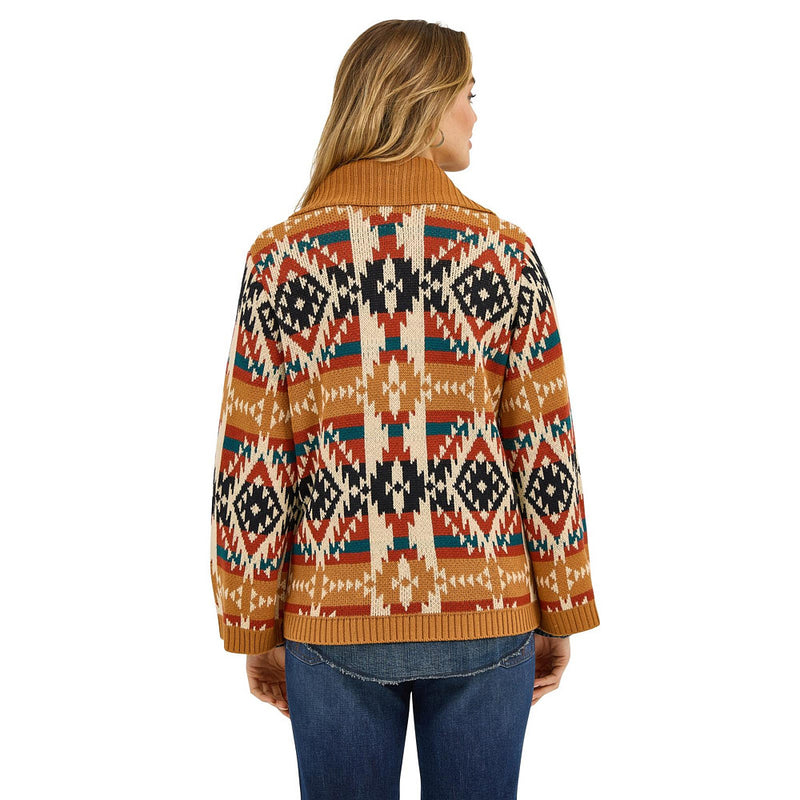 Wrangler Women's Mustard Seed Cardigan