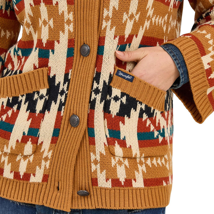 Wrangler Women's Mustard Seed Cardigan