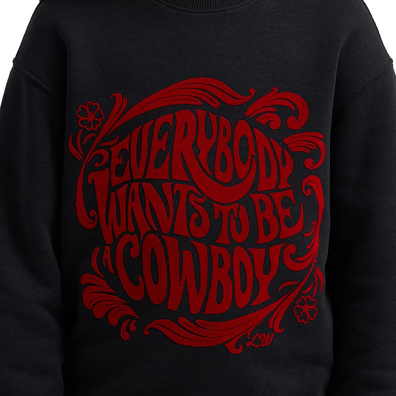 Wrangler Lainey Wilson Girl's Everybody Wants To Be Crew Neck